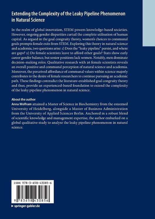 Produktbild: Extending the Complexity of the Leaky Pipeline Phenomenon in Natural Science