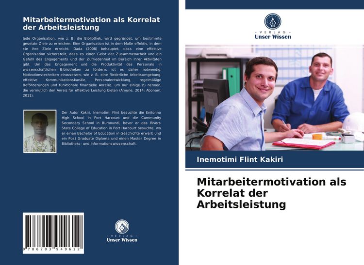 Produktbild: Mitarbeitermotivation als Korrelat der Arbeitsleistung