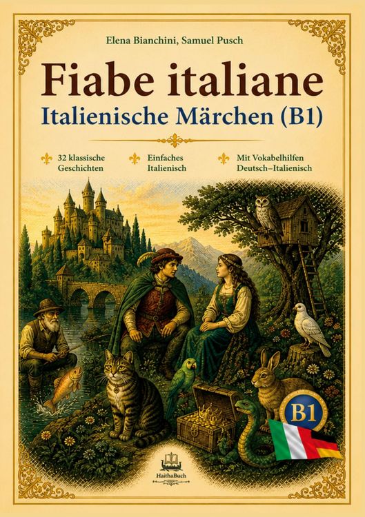 Produktbild: FIABE ITALIANE Italienische M&auml;rchen (B1)