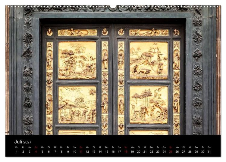 Produktbild: Florenz (Wandkalender 2027 DIN A2 quer), CALVENDO Monatskalender