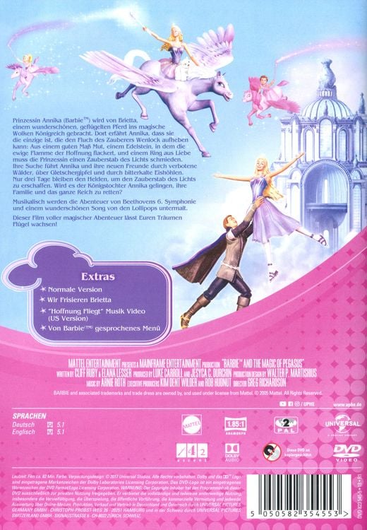 Produktbild: Barbie und der geheimnisvolle Pegasus