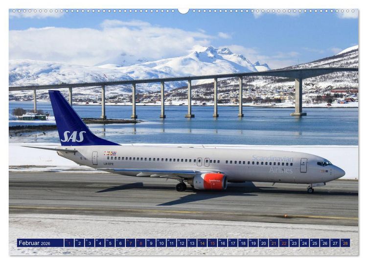 Produktbild: Faszination Fliegerei (Wandkalender 2026 DIN A2 quer), CALVENDO Monatskalender