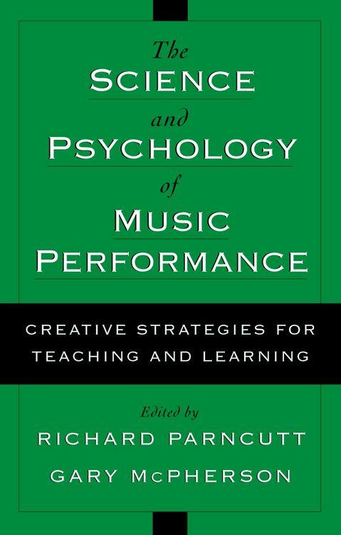 Produktbild: The Science and Psychology of Music Performance