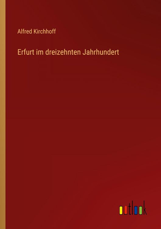 Produktbild: Erfurt im dreizehnten Jahrhundert