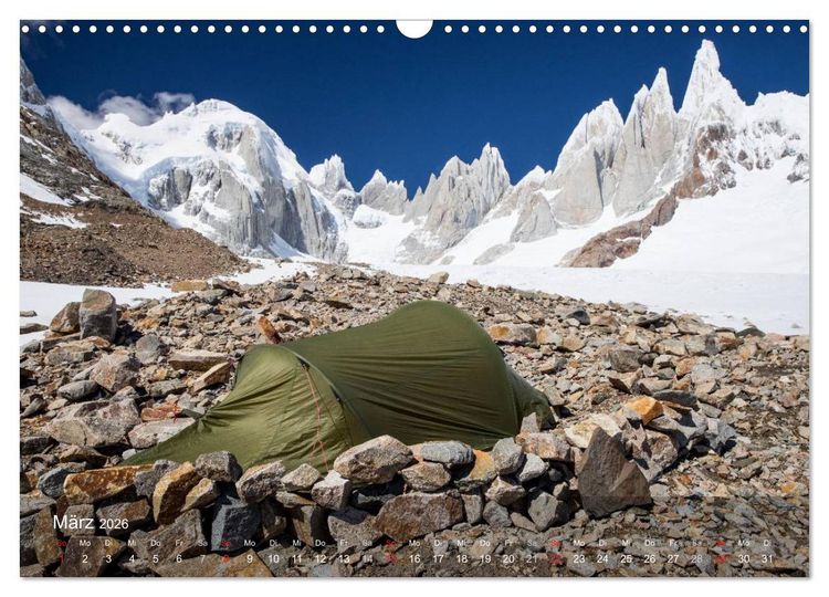 Produktbild: Majest&auml;tische Berge Cerro Torre Patagonien (Wandkalender 2026 DIN A3 quer), CALVENDO Monatskalender