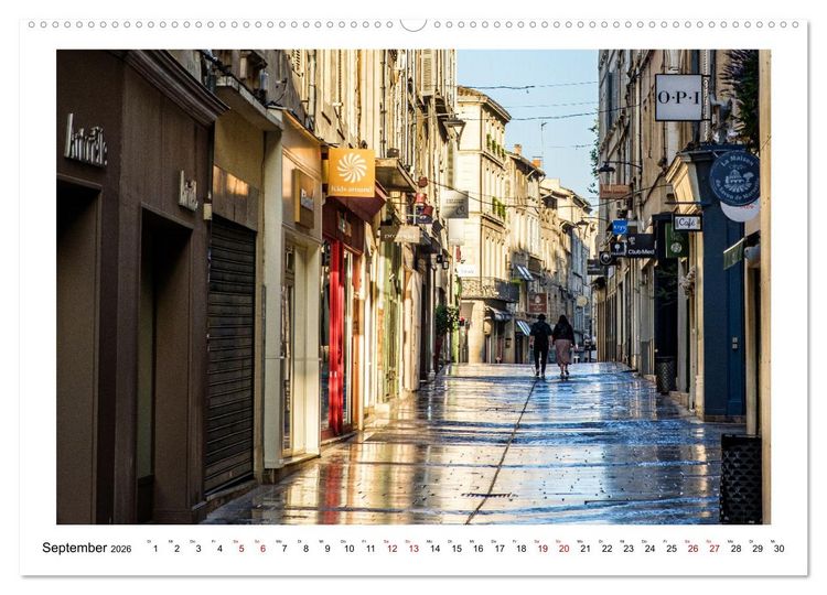 Produktbild: In den Gassen von Avignon (Wandkalender 2026 DIN A2 quer), CALVENDO Monatskalender