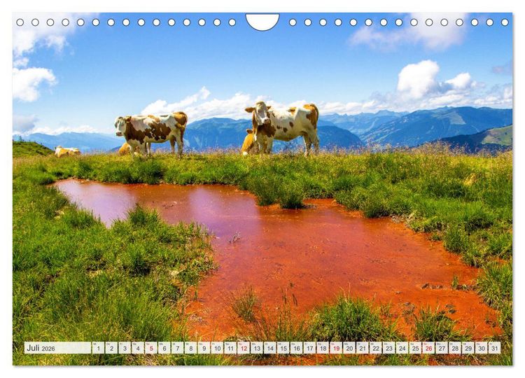 Produktbild: Maria Alm - Hinterthal - Hintermoos (Wandkalender 2026 DIN A4 quer), CALVENDO Monatskalender