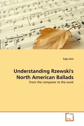 Produktbild: Kim, S: Understanding Rzewski's North American Ballads