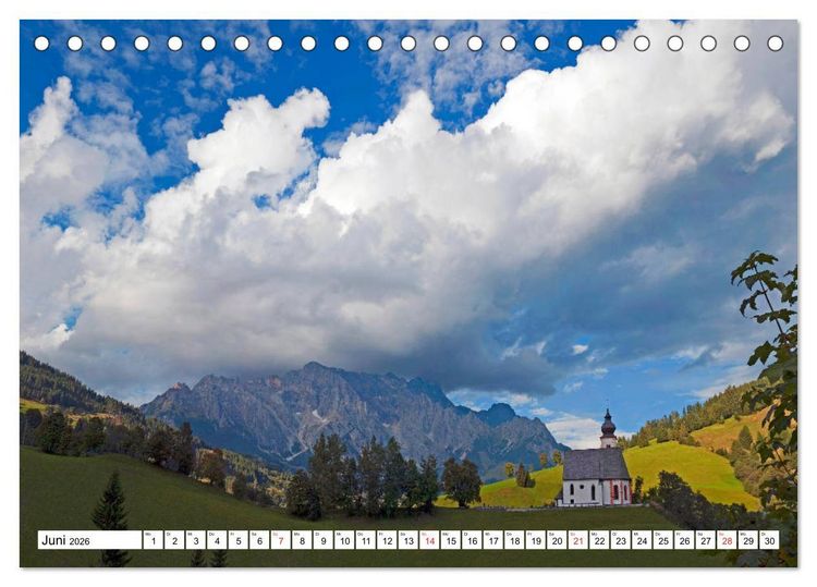 Produktbild: Wolkentanz (Tischkalender 2026 DIN A5 quer), CALVENDO Monatskalender
