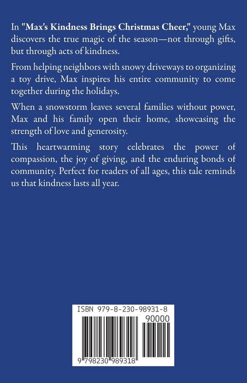 Produktbild: Max's Kindness Brings Christmas Cheer