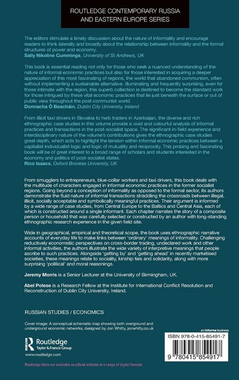 Produktbild: The Informal Post-Socialist Economy