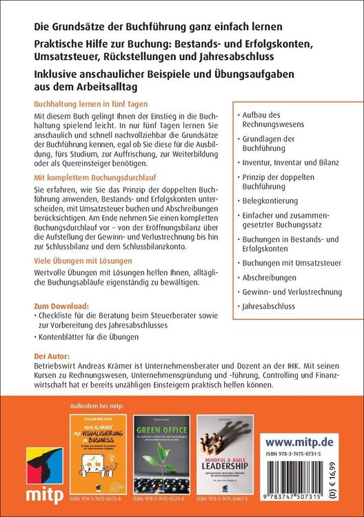 Produktbild: Buchf&uuml;hrung Schnelleinstieg