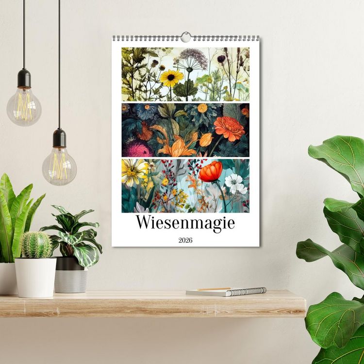 Produktbild: Wiesenmagie (Wandkalender 2026 DIN A3 hoch), CALVENDO Monatskalender