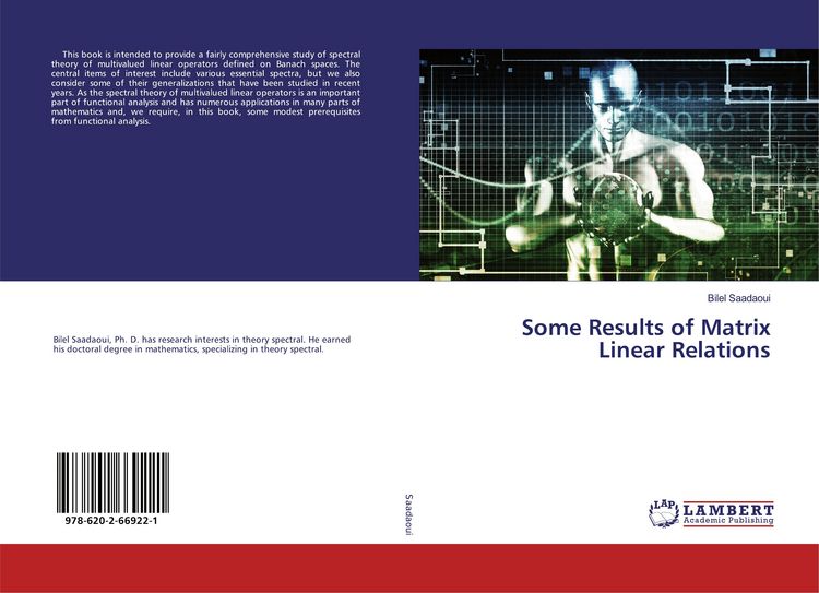 Produktbild: Some Results of Matrix Linear Relations