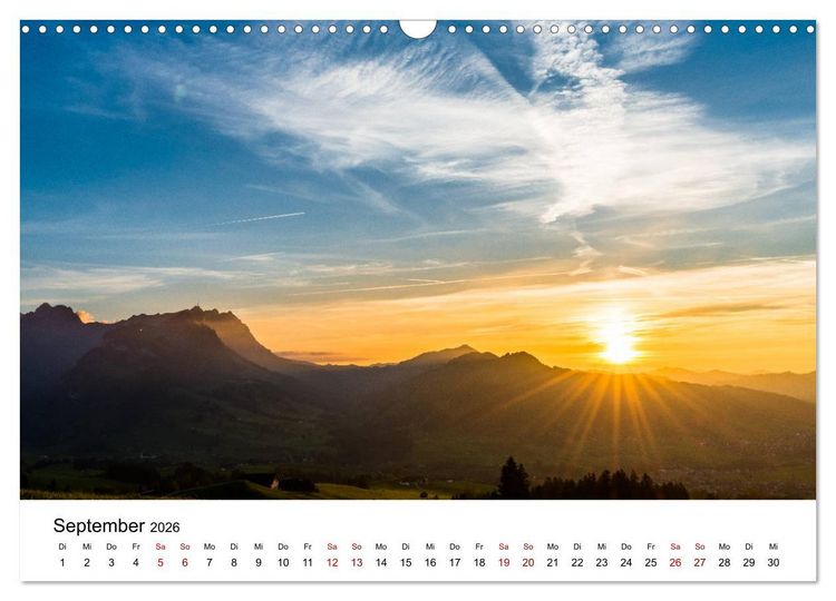 Produktbild: Faszination S&auml;ntis (Wandkalender 2026 DIN A3 quer), CALVENDO Monatskalender