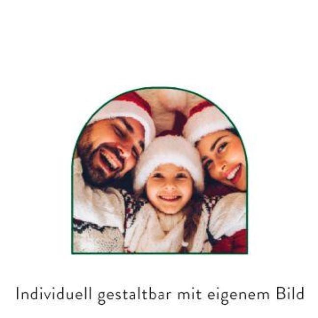 Produktbild: Weihnachtswunderland, Schneekugel klein zum Selbstgestalten: Let it Snow / Cute Christmas Friends