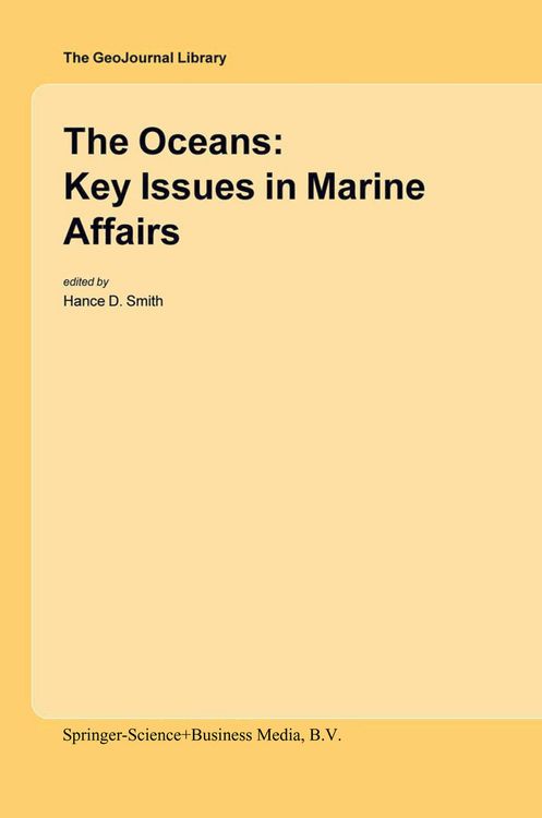 Produktbild: The Oceans: Key Issues in Marine Affairs