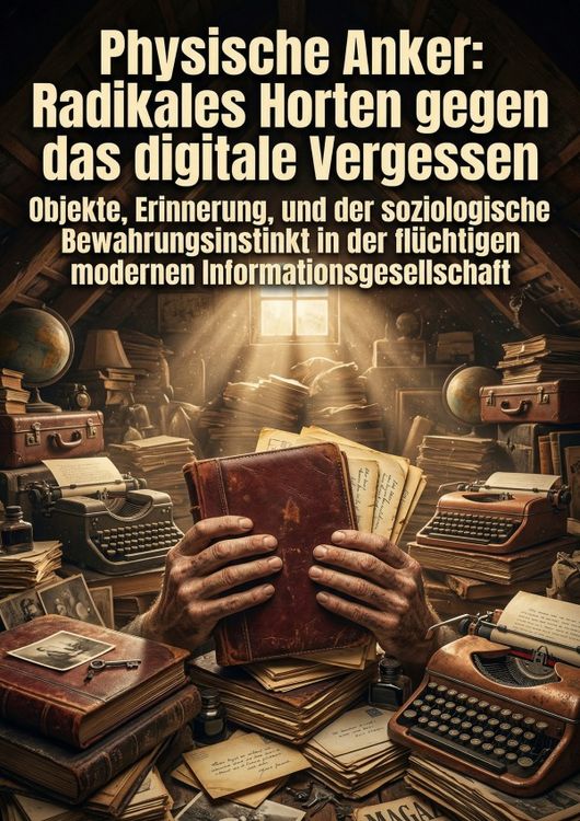 Produktbild: Physische Anker: Radikales Horten gegen das digitale Vergessen