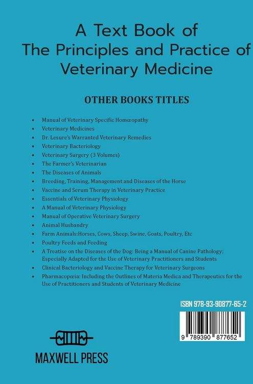 Produktbild: A Text Book of The Principles and Practice of Veterinary Medicine