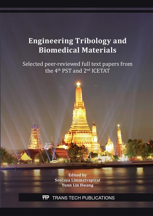 Produktbild: Engineering Tribology and Biomedical Materials