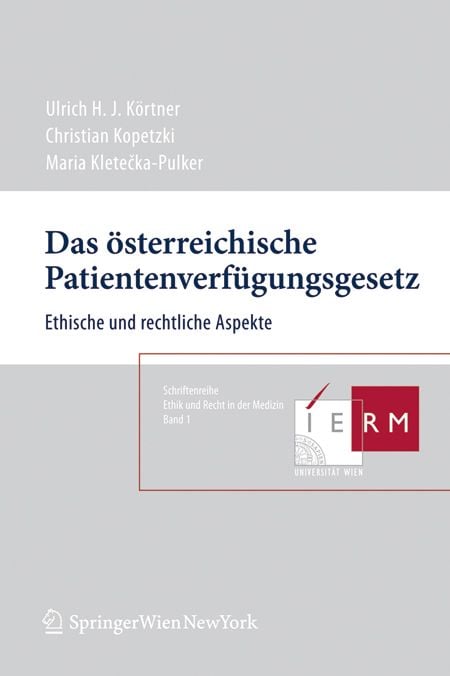 Produktbild: Das &ouml;sterreichische Patientenverf&uuml;gungsgesetz