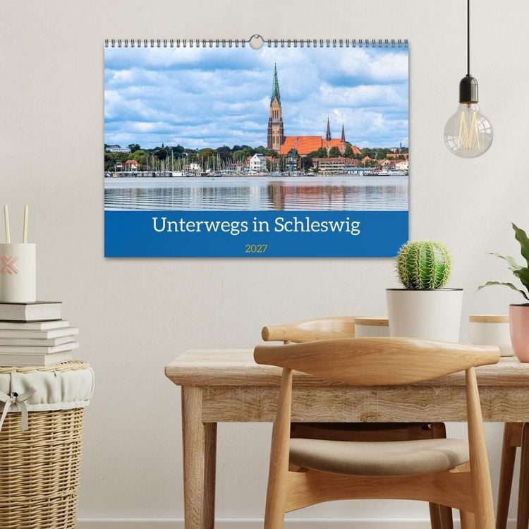 Produktbild: Unterwegs in Schleswig (Wandkalender 2027 DIN A3 quer), CALVENDO Monatskalender