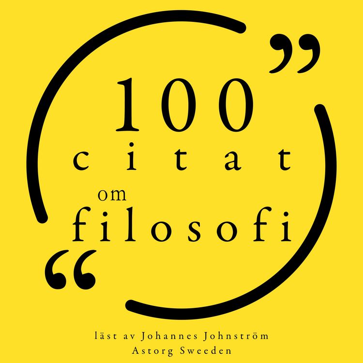Produktbild: 100 citat om filosofi