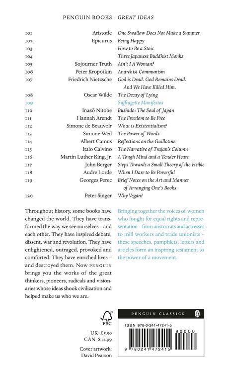 Produktbild: Suffragette Manifestos