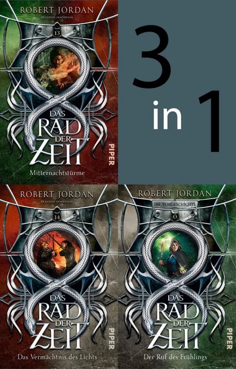 Produktbild: Bundle: Das Rad der Zeit 13, 14 und 0