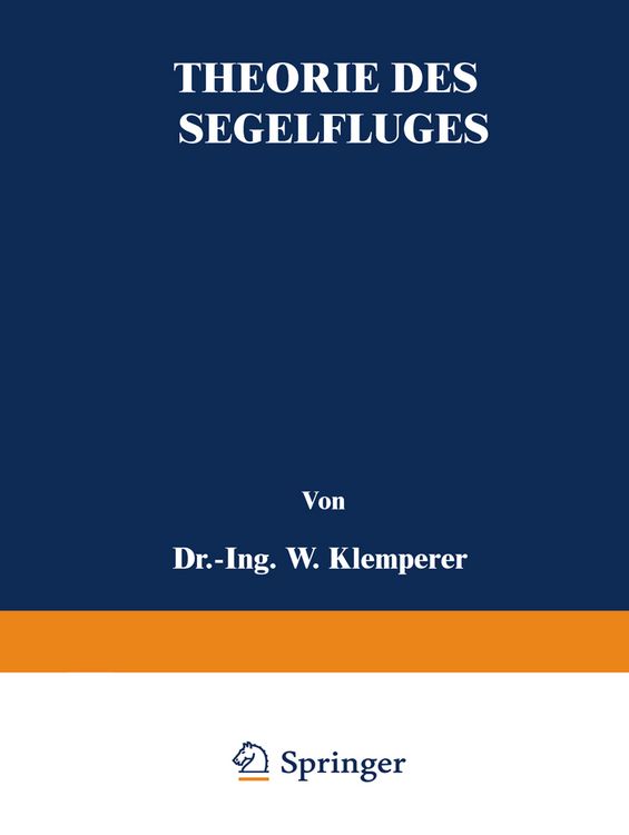 Produktbild: Theorie des Segelfluges