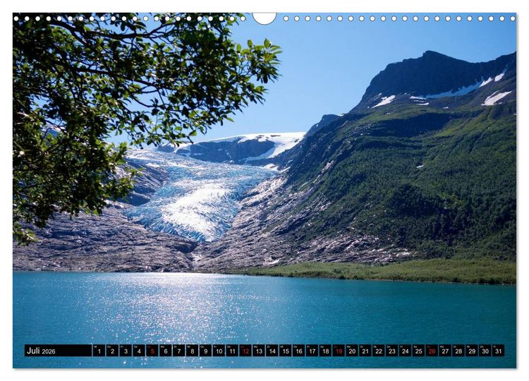 Produktbild: Norwegen - Im Land der Sagen, Mythen und Trolle (Wandkalender 2026 DIN A3 quer), CALVENDO Monatskalender