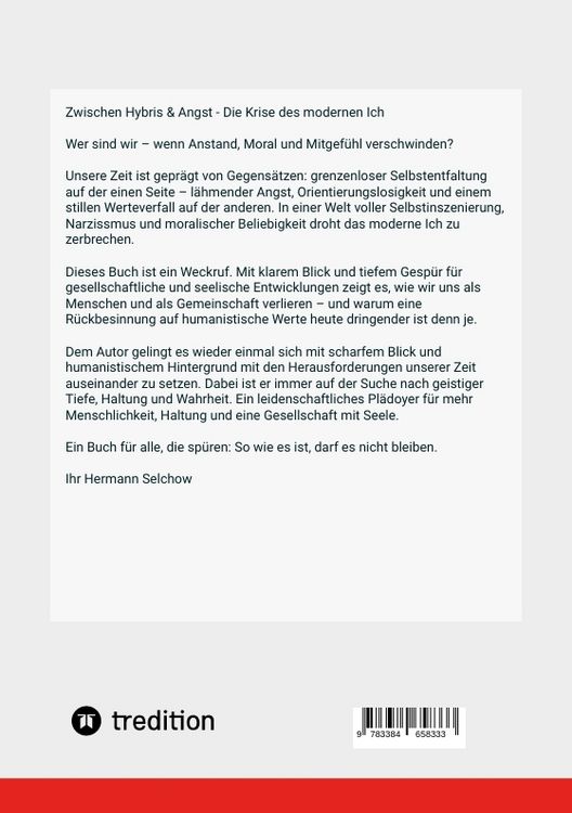 Produktbild: Zwischen Hybris & Angst: Die Krise des modernen Ich Band II
