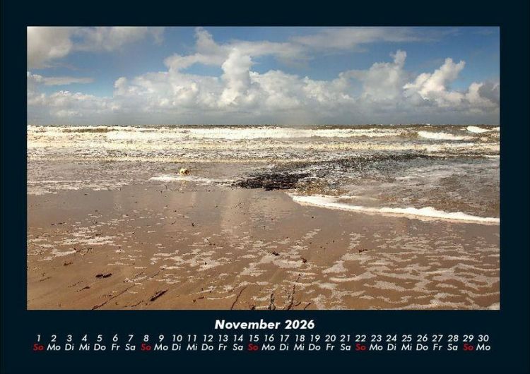 Produktbild: Nordsee 2026 Fotokalender DIN A4