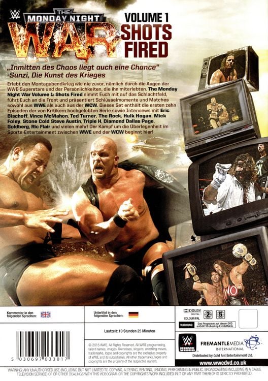 Produktbild: Monday Night War Vol.1 - Shots Fired [4 DVDs]