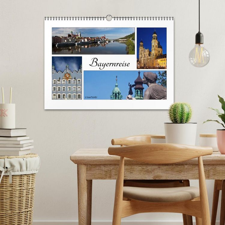 Produktbild: Bayernreise (Wandkalender 2026 DIN A3 quer), CALVENDO Monatskalender