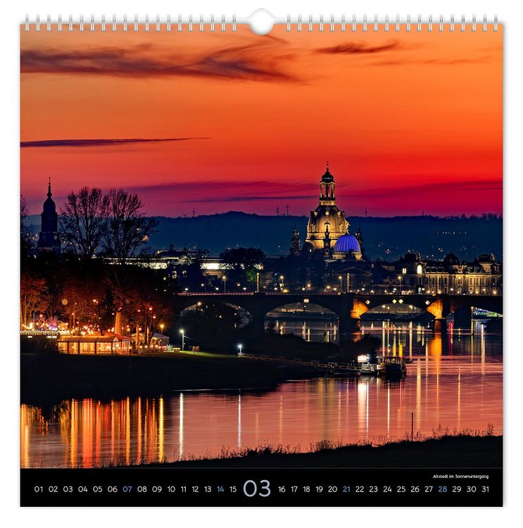 Produktbild: Kalender Stimmungsvolles Dresden 2027