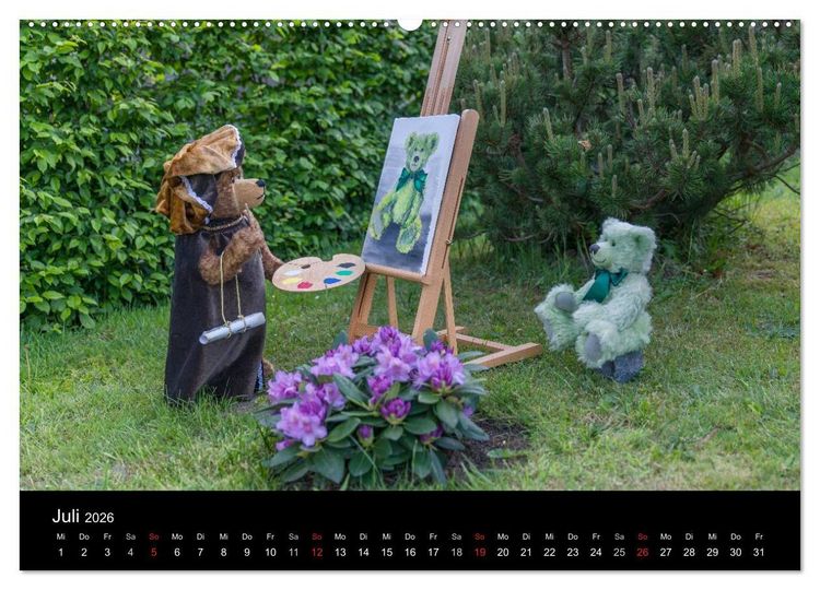 Produktbild: Martin B&auml;ren (hochwertiger Premium Wandkalender 2026 DIN A2 quer), Kunstdruck in Hochglanz