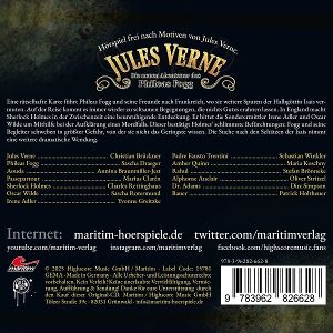 Produktbild: Die neuen Abenteuer des Phileas Fogg - Der schwarze Spiegel,1 Audio-CD