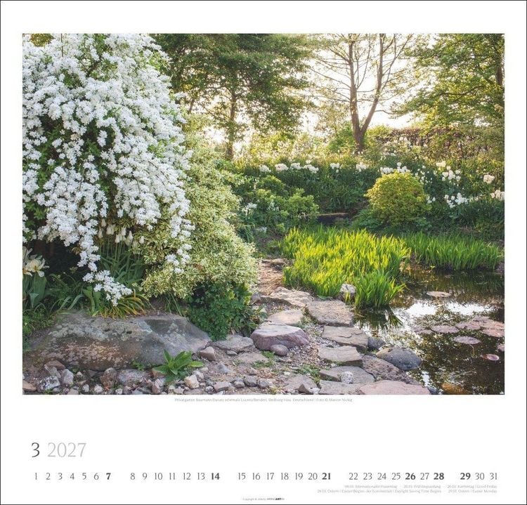 Produktbild: Gartentr&auml;ume Kalender 2027