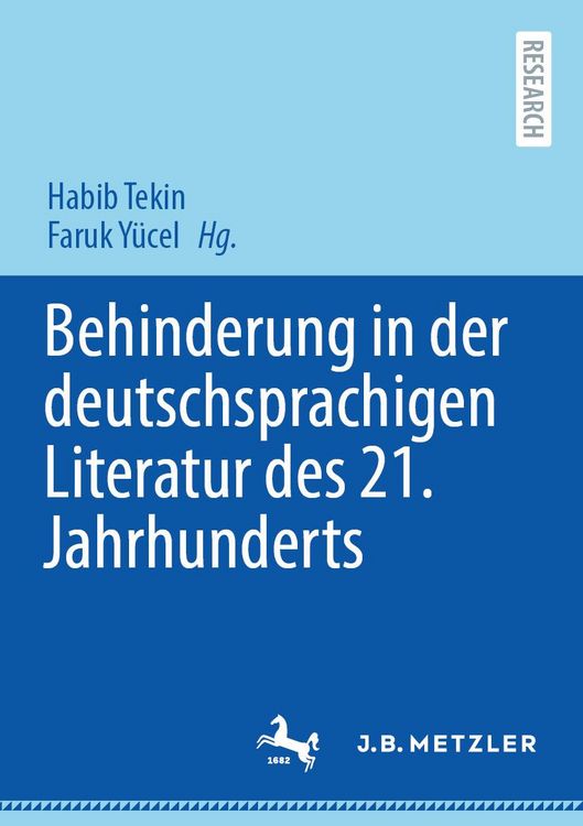 Produktbild: Behinderung in der deutschsprachigen Literatur des 21. Jahrhunderts