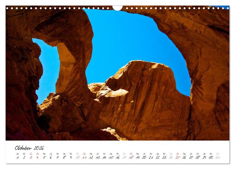 Produktbild: H&ouml;hepunkte im Westen der USA (Wandkalender 2026 DIN A3 quer), CALVENDO Monatskalender