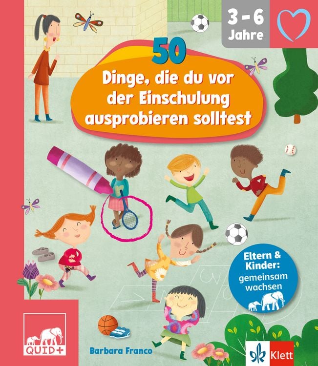 Produktbild: QUID+ 50 Dinge, die du vor der Einschulung ausprobieren solltest