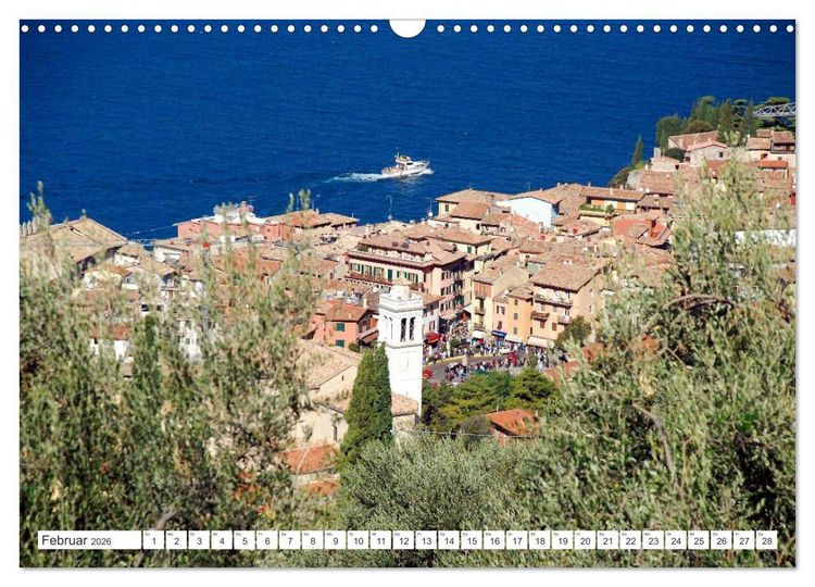 Produktbild: Traumkulisse Gardasee (Wandkalender 2026 DIN A3 quer), CALVENDO Monatskalender