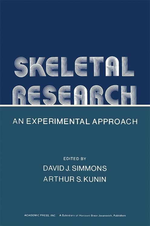 Produktbild: Skeletal Research: An Experimental Approach