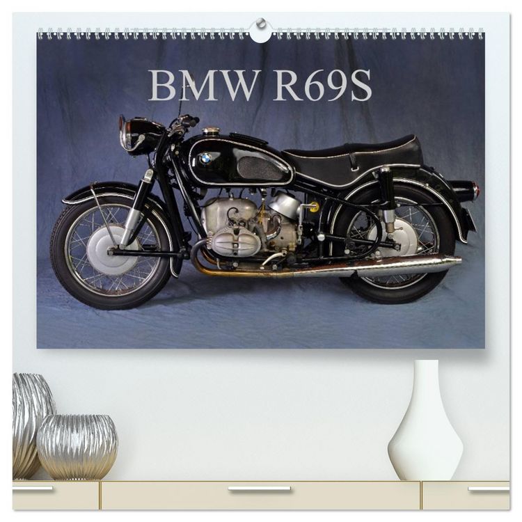 Produktbild: BMW R69S (hochwertiger Premium Wandkalender 2026 DIN A2 quer), Kunstdruck in Hochglanz