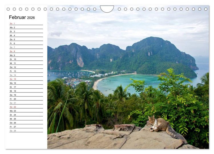 Produktbild: Thailand - Ein bezauberndes K&ouml;nigreich (Wandkalender 2026 DIN A4 quer), CALVENDO Monatskalender