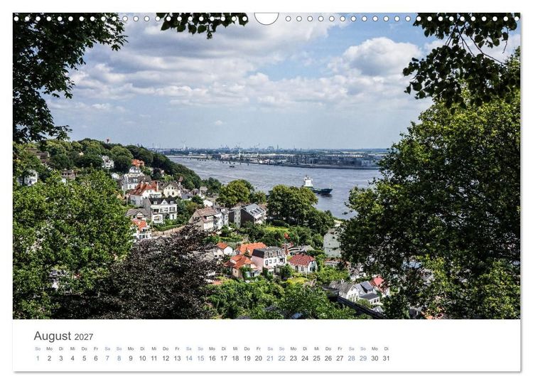 Produktbild: Die Elbmetropole Hamburg (Wandkalender 2027 DIN A3 quer), CALVENDO Monatskalender