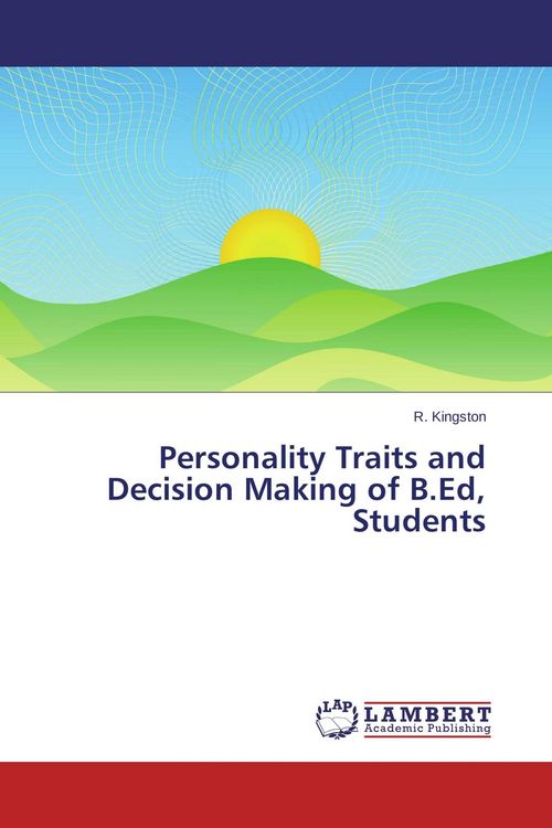 Produktbild: Personality Traits and Decision Making of B.Ed, Students