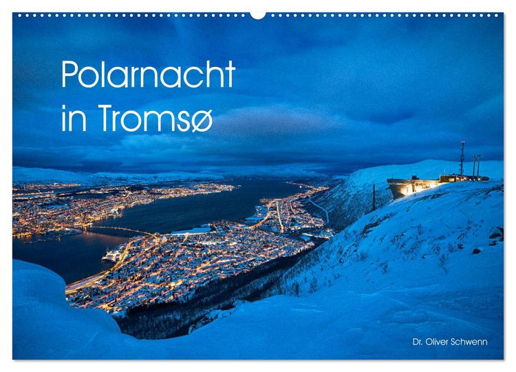 Produktbild: Polarnacht in Troms&oslash; (Wandkalender 2026 DIN A2 quer), CALVENDO Monatskalender