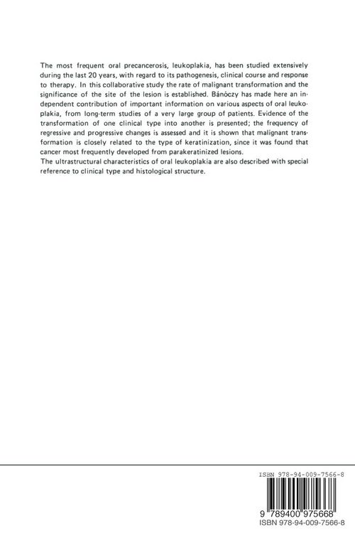 Produktbild: Oral Leukoplakia